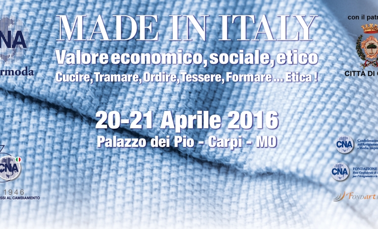 Made in Italy Valore Economico, Sociale, Etico